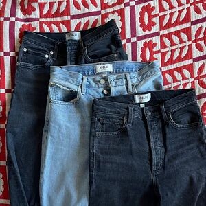 Agolde Jeans Bundle (Riley and Nico)